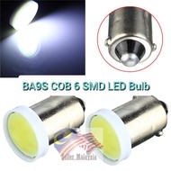 SMD COB 6000k White LED Bulb BA9S T4W T11 W6W BA9  DC12V LED Bulb interior light reading light