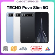 TECNO Pova Slim 5G | 8GB+256GB | 6.78" 1.5K 3D Curved AMOLED | MediaTek Dimensity 6400 5G+