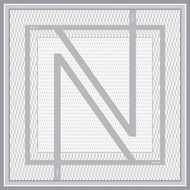 Monogram 01 ผ้าคลุม Signatue (Premium matte silk nano) Size 115x115 cm [N Able Style]