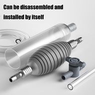 Compact Aquarium Siphon Vacuum and Water Changer Kit,5.6 feet Siphon Tube,Used for Aquarium Cleaning