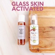 Basic Set Glass Skin Korean Look with Lovera Magic Jelly & Glossy Skin Toner for Glowing & Healthy S