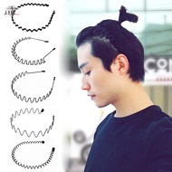 JEREMY1 Wave Shaped Hair Band Iron  Trendy Spiral Headband Dreadlocks Hip Hop Korean Style Headwear
