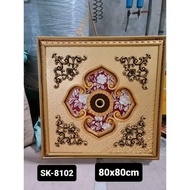 New 100% Originalll Pre Order Vicon Ornamen Lampu Besar 80X80Cm / Ornamen Plafon Pvc / Ornamen Plavo