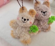 （手作）可愛動物短尾矮袋鼠鑰匙圈