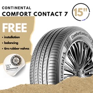 Continental ComfortContact CC7 15 inch [Free Installation & Balancing] Tire Tyre Tayar