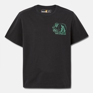 Timberland All Gender Short Sleeve Forest Safety Back Graphic T-Shirt เสื้อยืด (TBLMA6K3H)