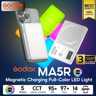 Godox LED MA5R RGB 2in1 ( LED Magnetic & Charging Power Bank ) - รับประกันศูนย์ Godox Thailand 3ปี