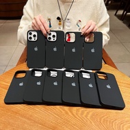 Straight Black Case iphone 15 PLUS/15 PRO/15 PRO MAX/ 16/16E/16 PLUS/16 PRO/16 PRO MAX HOKKY ACC