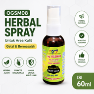 OGSM08 Obat Panu Kurap Gatal Eksim Herbal Spray Kulit