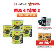 COMBO 4 KHOAI TÂY MISTER POTATO GHOST PEPPER VỊ RONG BIỂN 40G