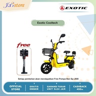 Sepeda Listrik Exotic Cooltech | Motor Listrik Exotic Garansi Resmi