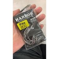 Taiwan Harbor Stainless PIKE jigging hooks 3/O, 4/O, 5/O with official packaged