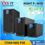Right Power Titan Neo P2K / Neo P3K / Pro 1K / Pro 2K / Pro 3K Series 3KVA / 2KVA UPS