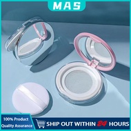 MAS Cosmetic Container Powder Case Portable Travel Size Loose Powder Compact Container