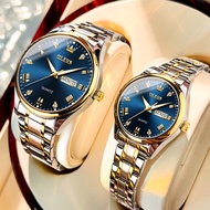 OLEVS branded import couple watch original pawnable 2023 fashion elegant water proof relo buy 1 take 1 couple sale