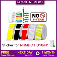 NIIMBOT B18 N1 Label Sticker, PET Waterproof Anti-Oil Scratch-Resistant Refill Paper Tape Roll