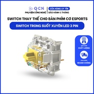 Linear switch, Tacttile switch, 3-pin clicky switch For Mechanical Keyboard Blue switch / Red switch