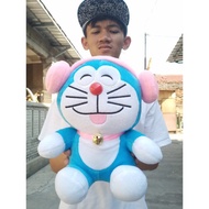 BONEKA DORAEMON PAKE HEADSHEAT PINK BONEKA DORAEMON DORAEMON TM157 HJ