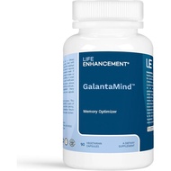 Life Enhancement Galantamind Brain Supplement for Memory and Focus - Vitamin B5 & Galantamine Supple