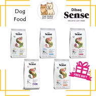 Dibaq Sense Grain Free Dog Food 2kg (Salmon&Turkey(Puppy), Salmon, Salmon Mini, Lamb, Lamb Mini)