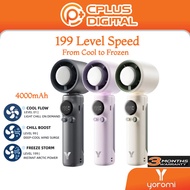 Yoromi MF01 199 Speed Hand Fan Handheld Portable Ice Cooling USB Kipas Mini USB Battery Rechargeable