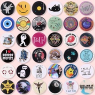 Annasya Collection Pin Brooch Press Pin 44mm Brooch Lapel Pin Badge Cute Cartoon Design Backpack Bad