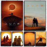 2024 Sci-fi Movie Poster Part Dune 2 Prints Canvas Painting For Living Room Modern Family Cinema Wal