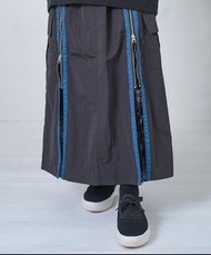✨限量 日本 iS ScoLar  印花圖案拉鍊工裝裙