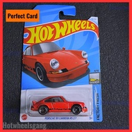 Hot Wheel Porsche 911 Carrera RS 2.7 Orange 2024 Collection Series HW Factory Fresh Porsche 911 RS C