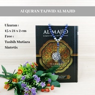 Al Quran Al-Majid A5 Al Quran Translation And Tajwid Color Al-Majid FREE Synthetic Pearl Tasbih