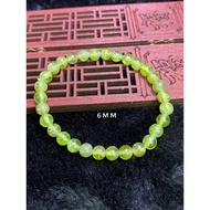 crystal bracelet energy healing peridot bracelet