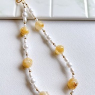 【全館清倉最高折800】悦金珍珠 手機背帶手機掛繩手機殼防摔鍊