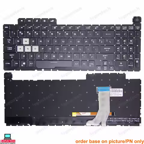 New keyboard for ASUS 3 4PLUS 3 ROG G731 G732 G732G G732GU S7D G712L G712V black 16pin RGB backlit U