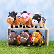 全新 日版 SK Japan 12cm 毛公仔 Key chain 鏈球 匙扣 純種馬 日本 賽馬 賽馬娘 Plush Doll Horse Thoroughbred Collection Nesob