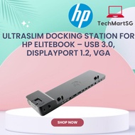 HP UltraSlim Docking Station HP EliteBook Notebook Laptop USB 3.0 Display Port 1.2 VGA (D9Y32AA)