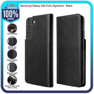 Ringke Galaxy S22 Folio Signature Black Book Case Tipis Fold