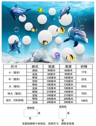 พื้นผิวติดผนัง 3 มิติ ห้องน้ำ ห้องนอน ห้องนั่งเล่น ห้องทำงาน วัสดุ PVC ติดผนังที่ทนทานต่อการซักได้ ต