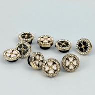 Set of 4 Beautiful Cute Faux Metal Slipper Charms Cute Jibbitz