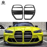 Original original G80 G82 G83 Dry Carbon Fiber Front Grille Trims V Style Carbons Car Grills Center 