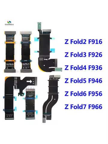 Spin Axis Flex Cable For Samsung Galaxy Z Fold 4 6 4 3 7 2 F916 F926 F936 F946 F956 F966 Motherboard
