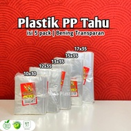 (5 Pack) Pp Tofu Plastic TransparentBENING | Vegetable Plastic Tofu Tempeh Plastic
