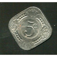 Netherlands Andreas Ntherland Antilles 5 cents 1970 K6, Appearance UNC