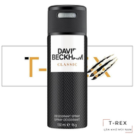 [HCM]Xịt Khử Mùi Nam Hương Nước Hoa DAVID BECKHAM Classic 150ML  (Cam Kết Hàng Đúng Mô Tả)