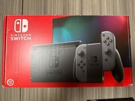 Nintendo Switch 全黑大電版行貨連兩隻game(可以物易物)