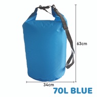 Outdoor Dry Bag Camping Travel BLUE [5L/10L/20L/40L/70L] Drifting Waterproof Storage Polyester Backp