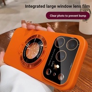 Iphone16 Change Case Large Second Protective Case Suitable for Chassis 17 Hand Label Window Suction 