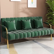 Light luxury simple modern fabric sofa living room single double sofa