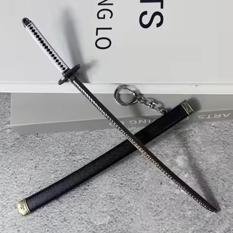 10inch Metal Vergil Yamato Katana Real Size Japanese Katana Samurai Sabre Sword Devil May Cry Anime 