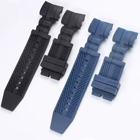 26mm Rubber Watch Band Strap Fits for Invicta Bolt & Reserve & Jason Taylor Men's Wristband Watch Br