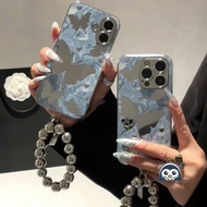 Luxury Hollow Butterfly Phone Case For Vivo iQOO Z9 Turbo Z9X Z8 Z8X Z7 Z7X Z7i Z6 Pro Z6X Z5 Z3 Z1 